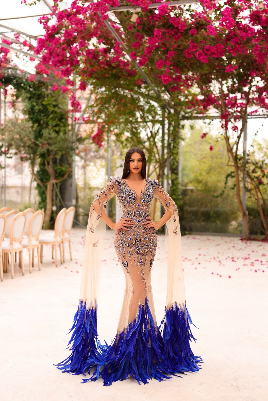 Închiriere rochie - Haute Couture Kosovo - Baron - Saphire
