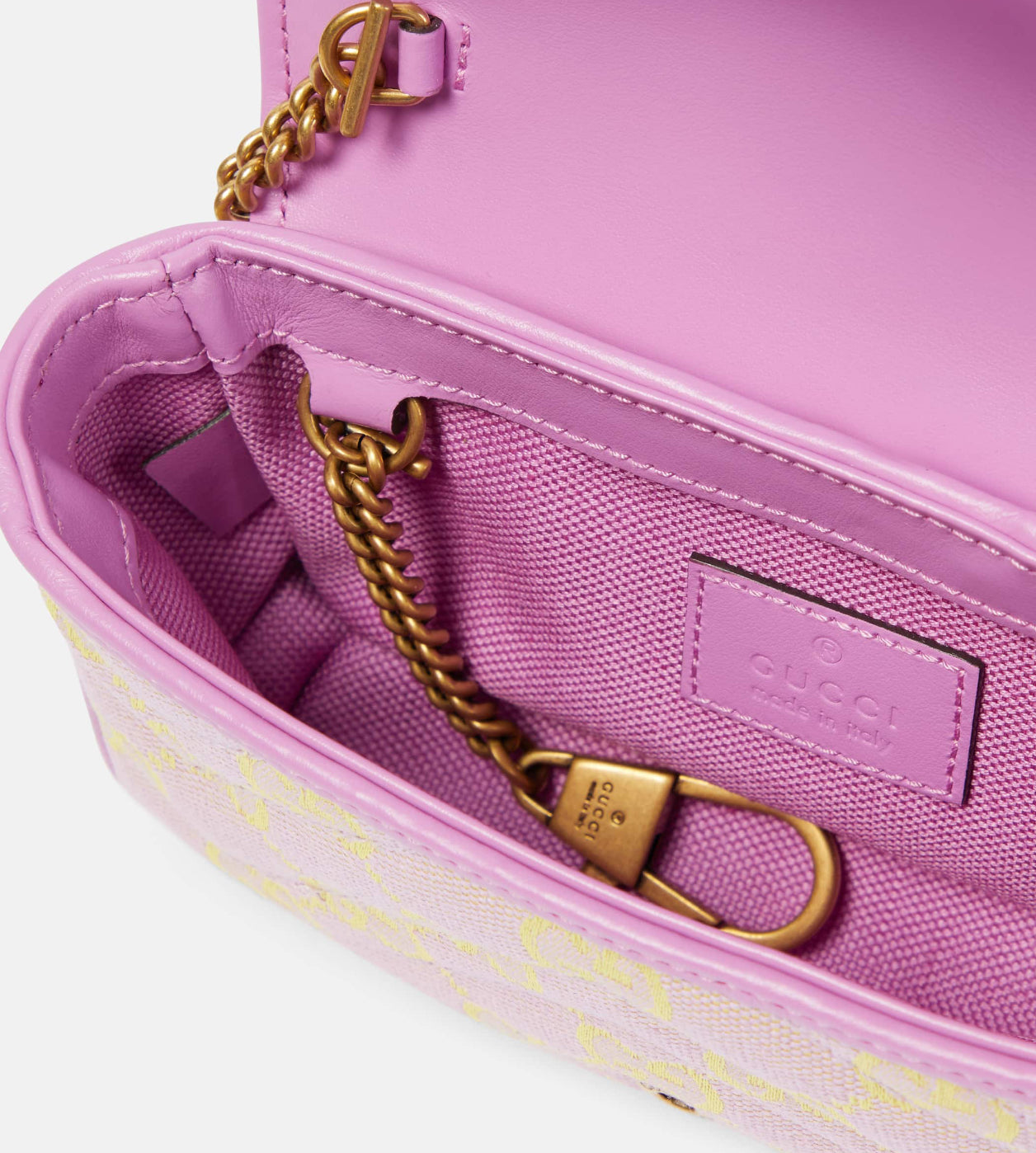 Închiriere Geanta Gucci - GG Super Mini leather trimmed
