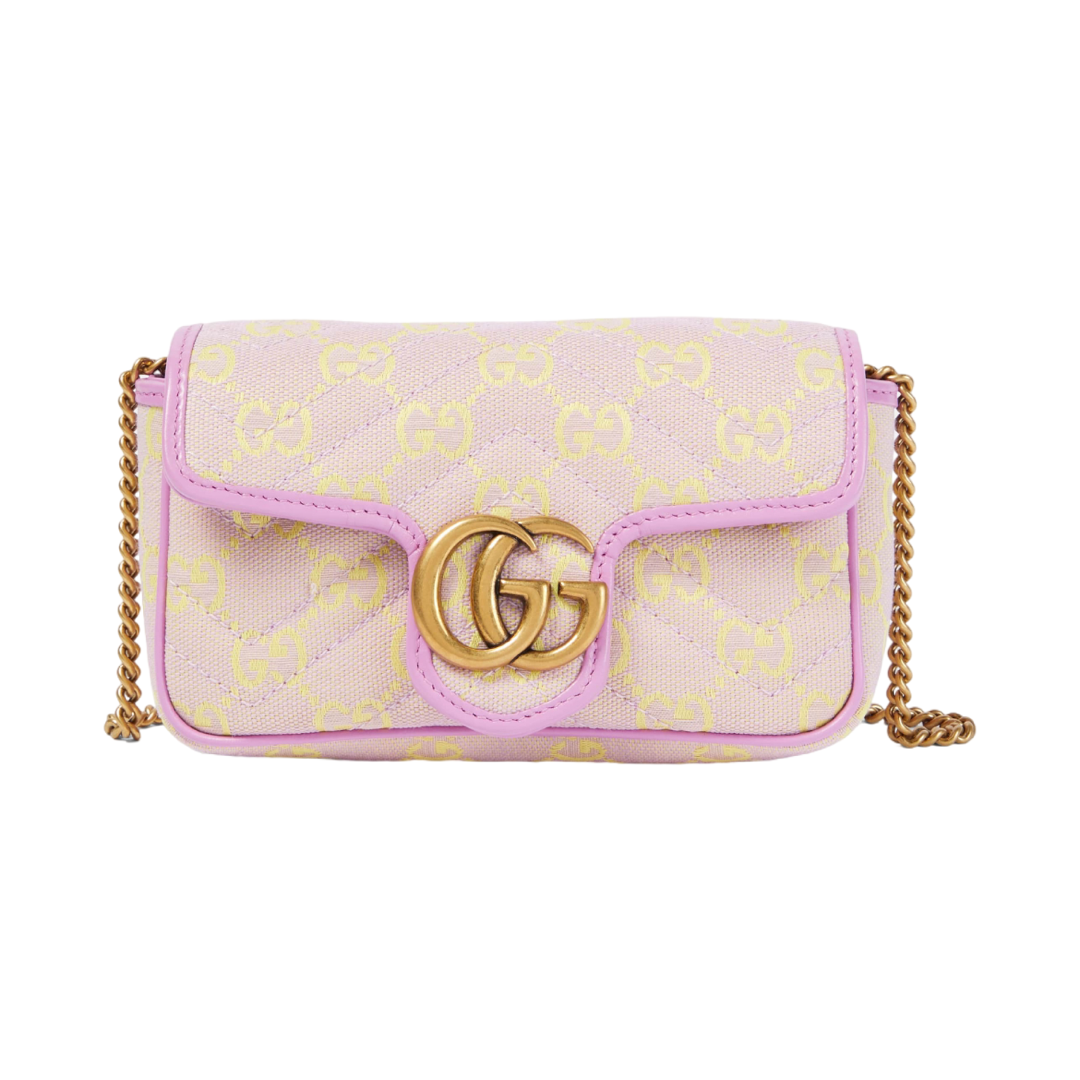 Închiriere Geanta Gucci - GG Super Mini leather trimmed