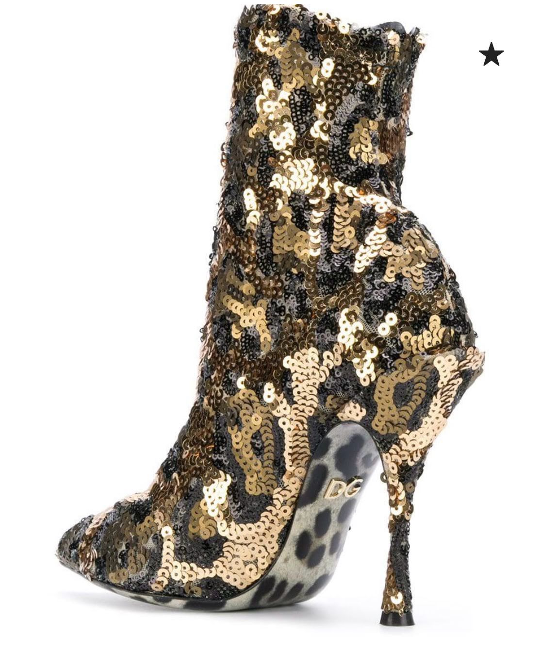 Închiriere botine Dolce and Gabbana - cu paiete