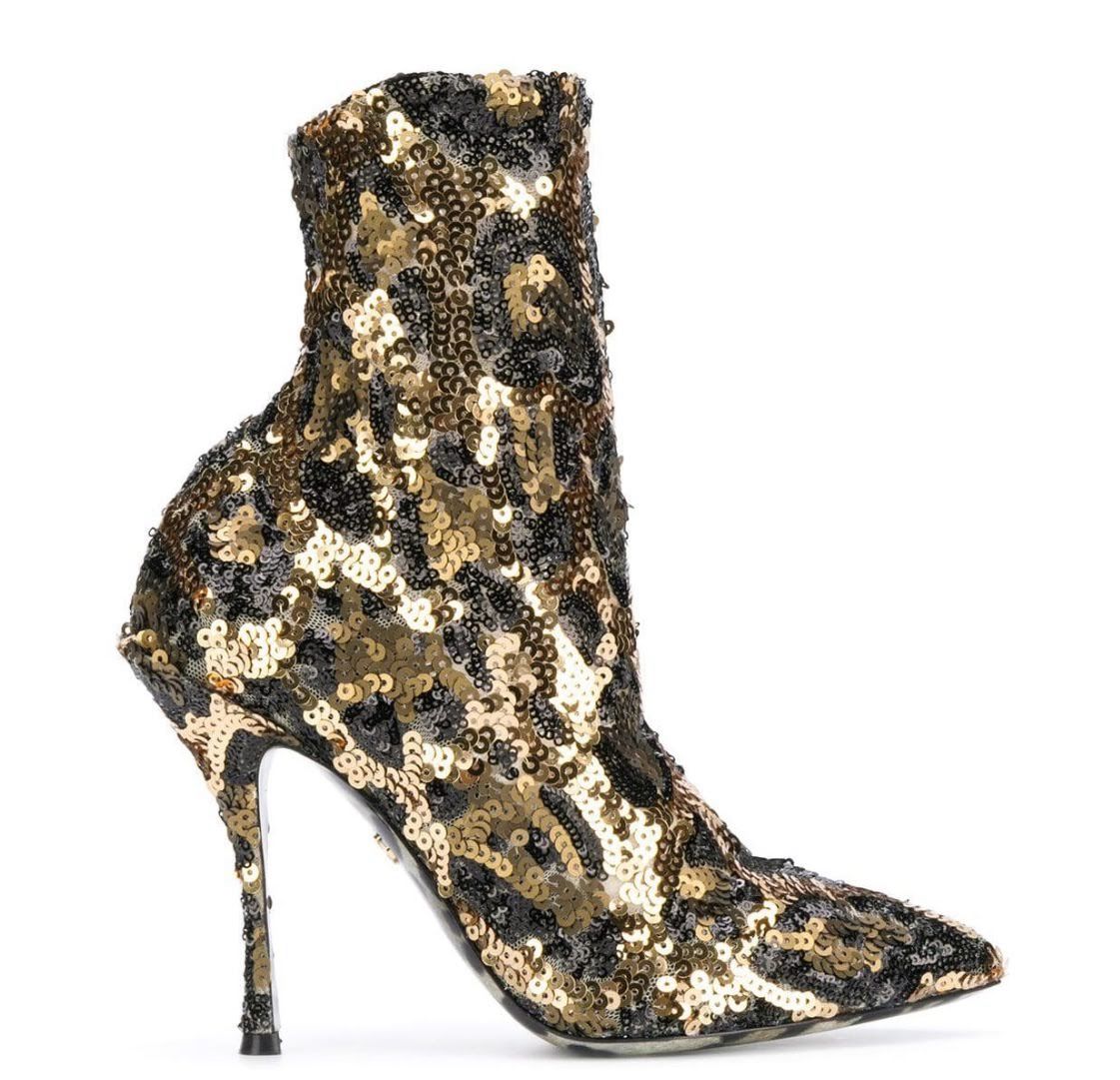 Închiriere botine Dolce and Gabbana - cu paiete