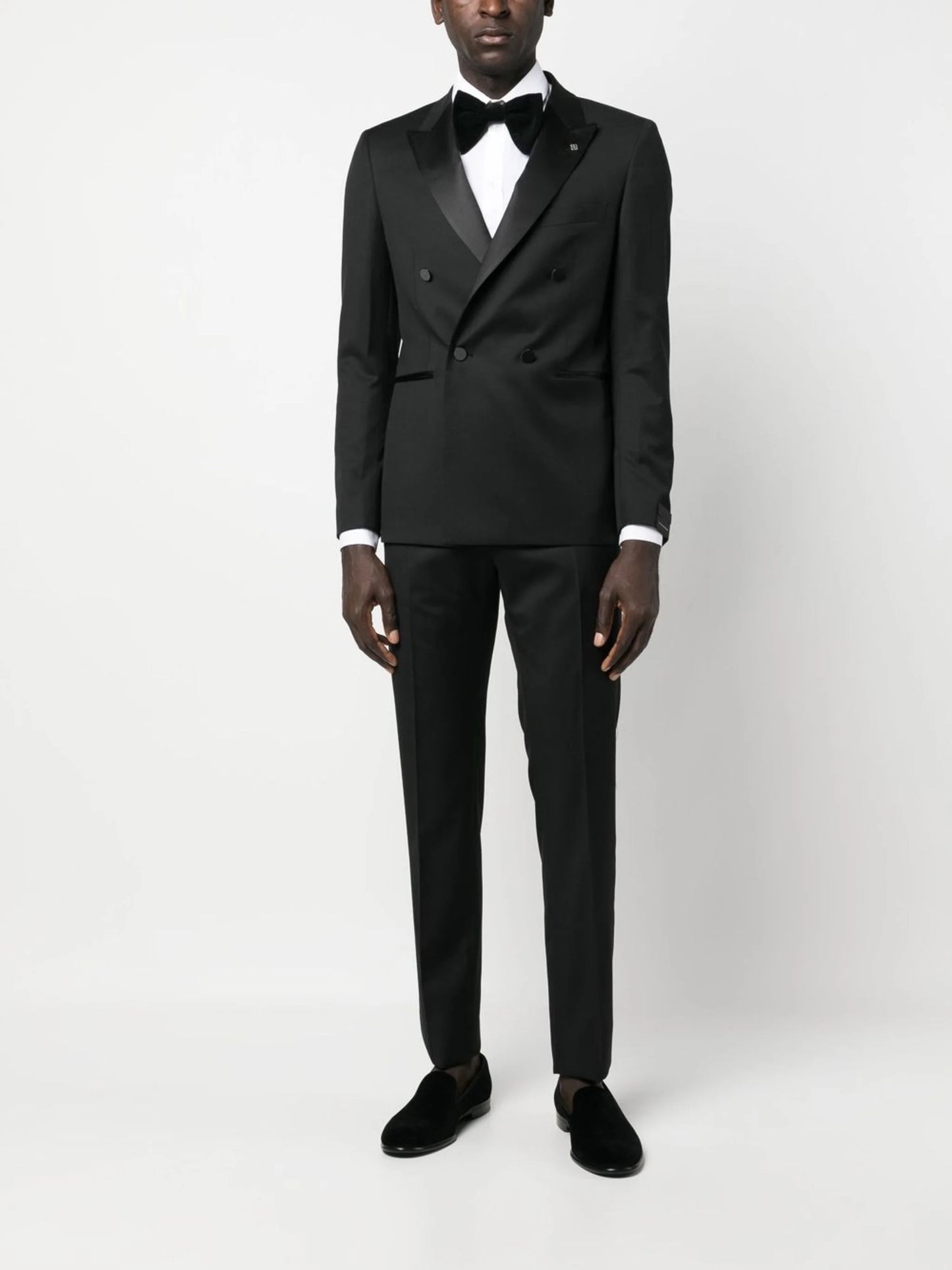 Închiriere Costum Tagliatore - double-breasted dinner suit - black
