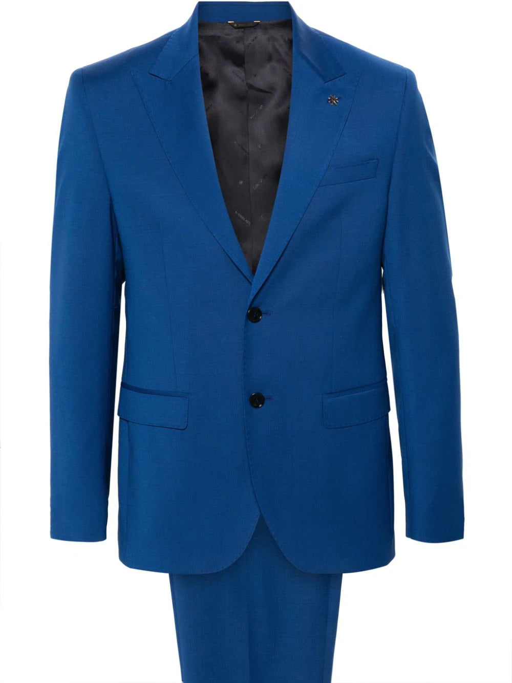 Închiriere Costum Manuel Ritz - single-breasted wool suit medium blue