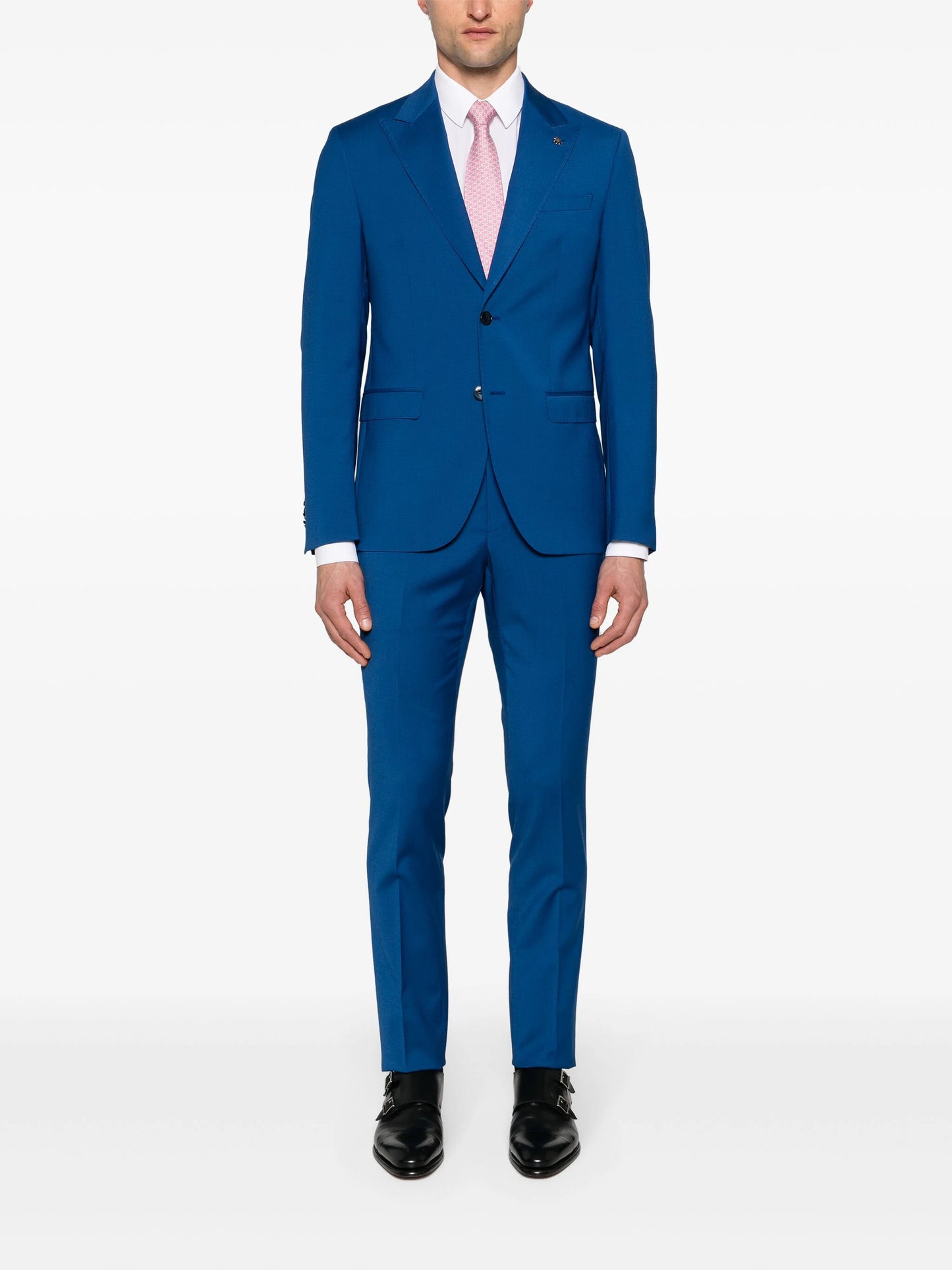 Închiriere Costum Manuel Ritz - single-breasted wool suit medium blue