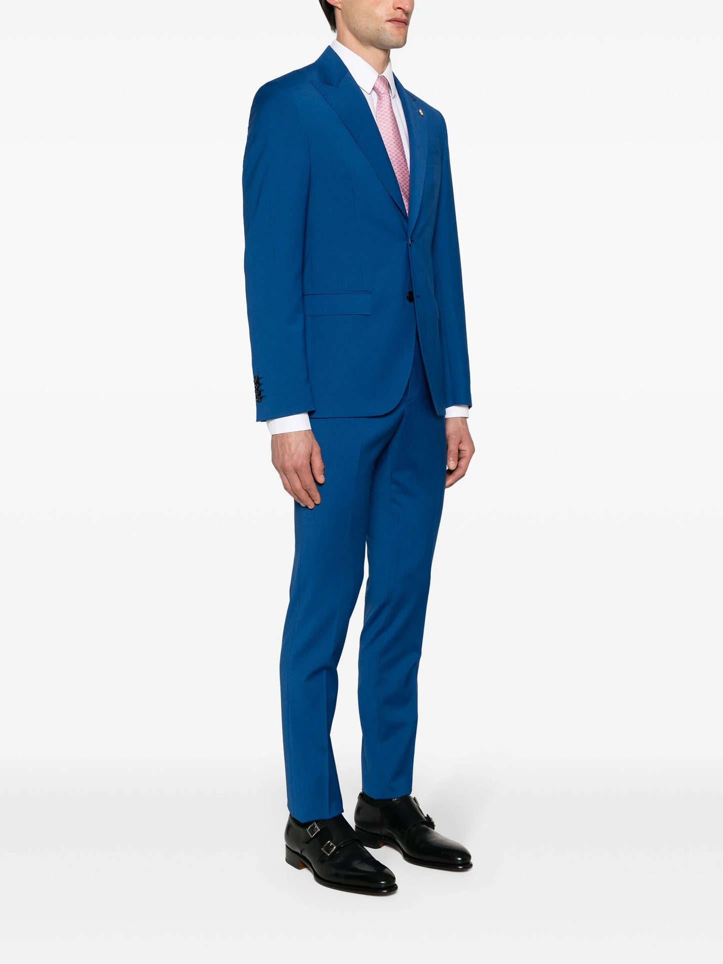 Închiriere Costum Manuel Ritz - single-breasted wool suit medium blue
