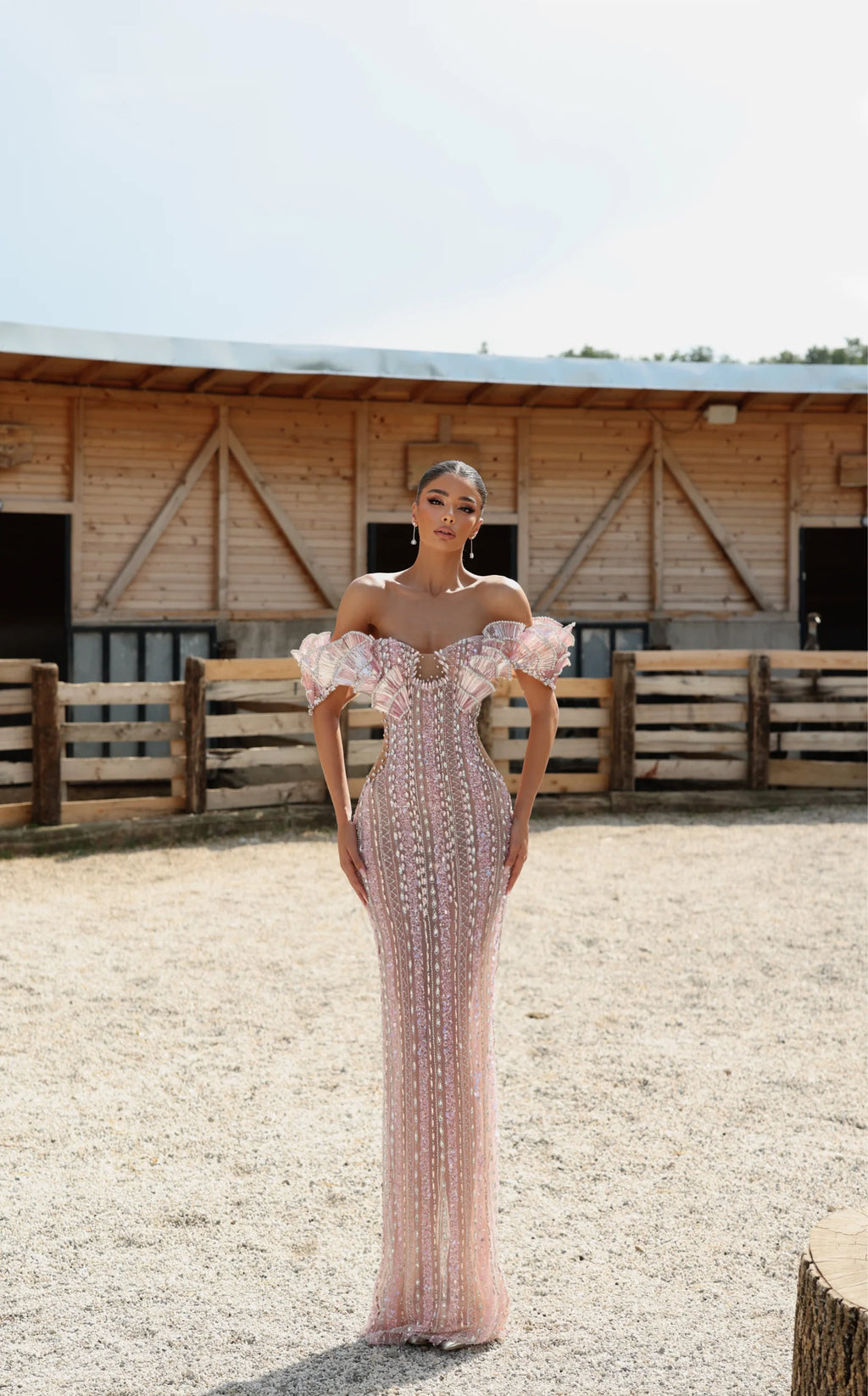 Închiriere Rochie Haute Couture Kosovo Designer - Nela