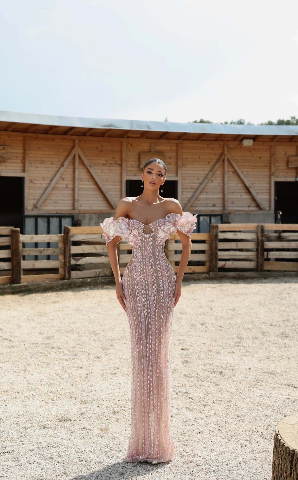 Închiriere Rochie Haute Couture Kosovo Designer - Nela