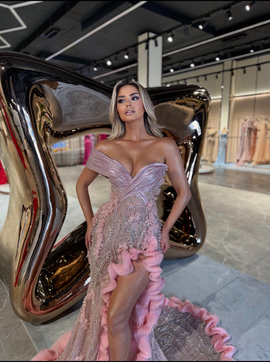 Închiriere Rochie Haute Kosovo BARON - Roza