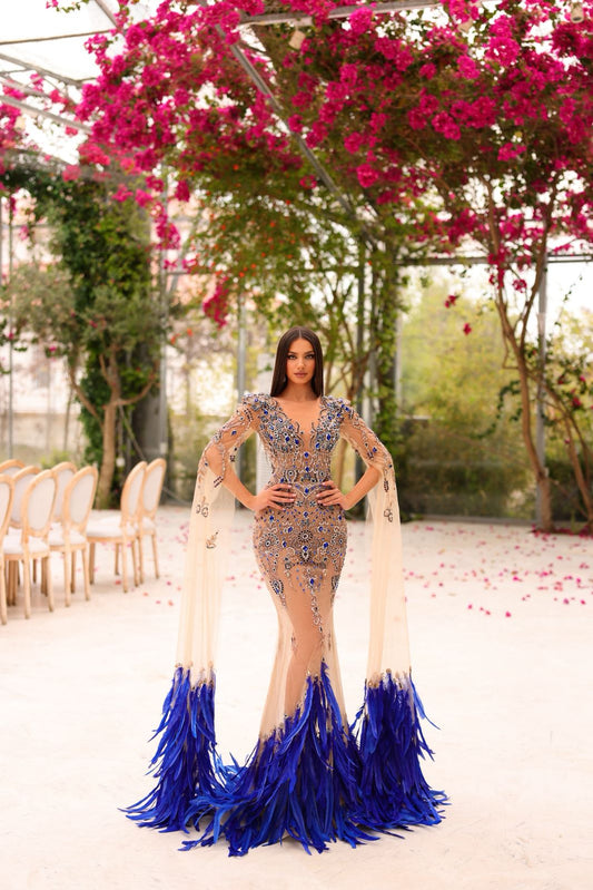 Închiriere rochie - Haute Couture Kosovo - Baron - Saphire