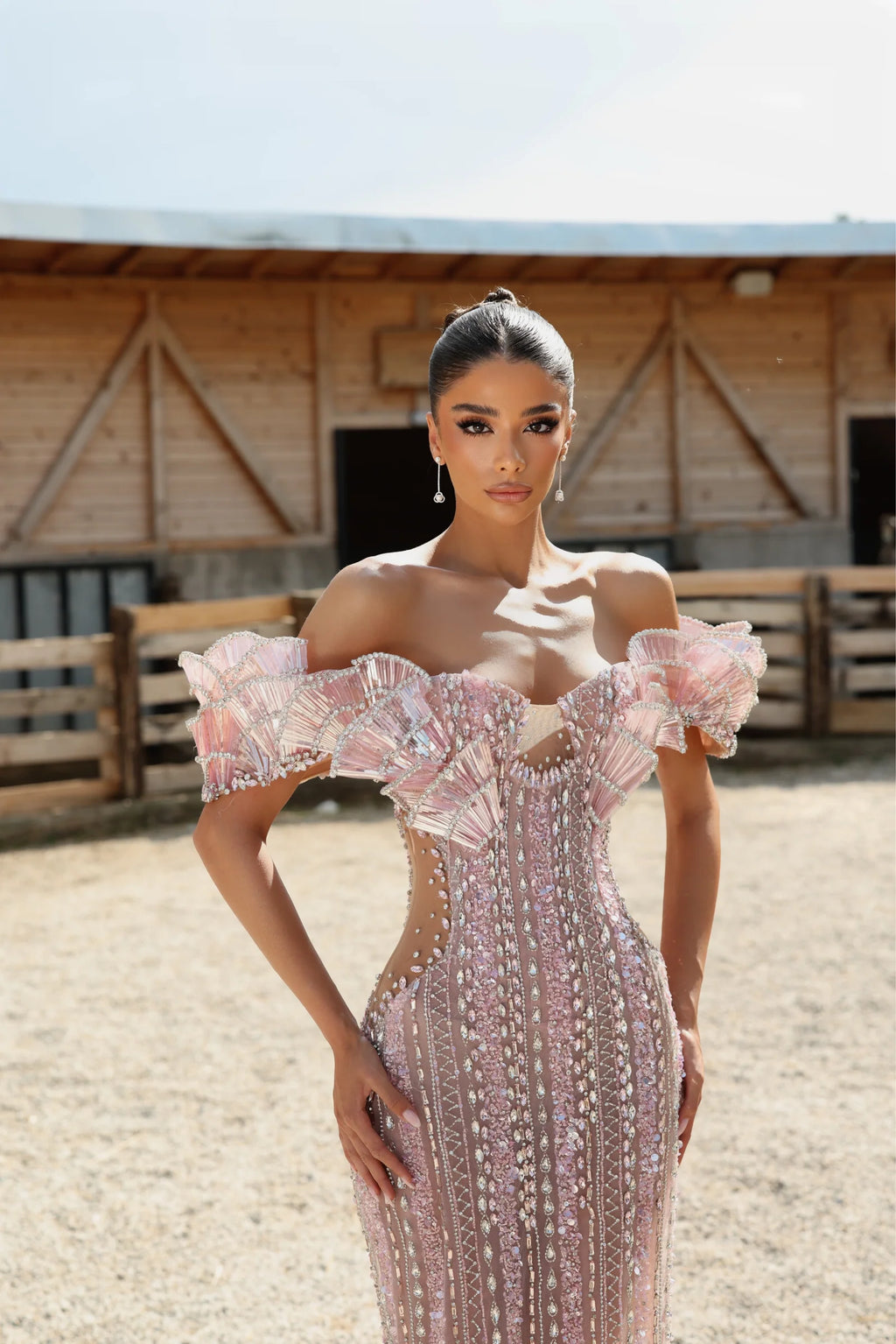 Închiriere Rochie Haute Couture Kosovo Designer - Nela