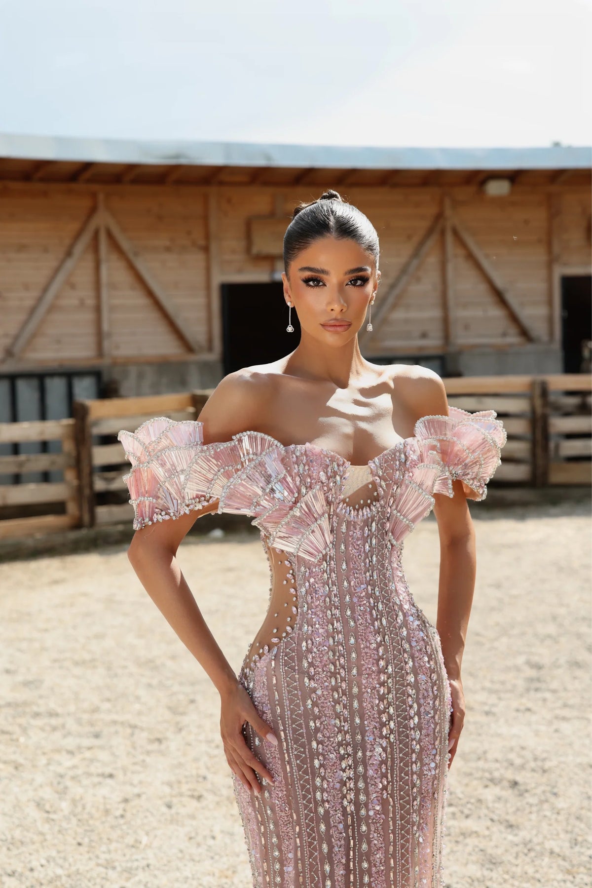 Închiriere Rochie Haute Couture Kosovo Designer - Nela
