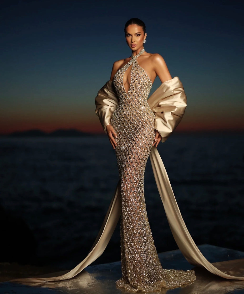Închiriere Rochie Haute Couture Mimoza Kadriaj - STEP INTO THE FANTASY 012