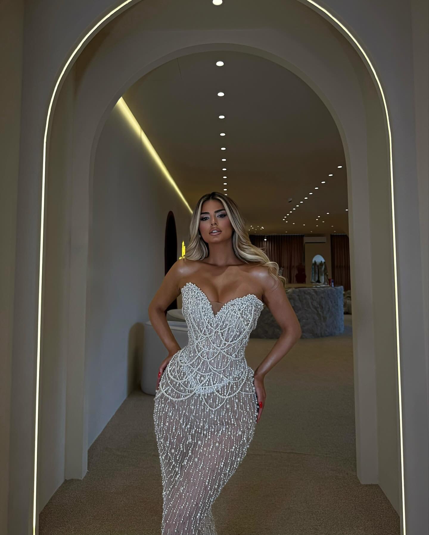 Închiriere rochie - Haute Couture Kosovo - Perle