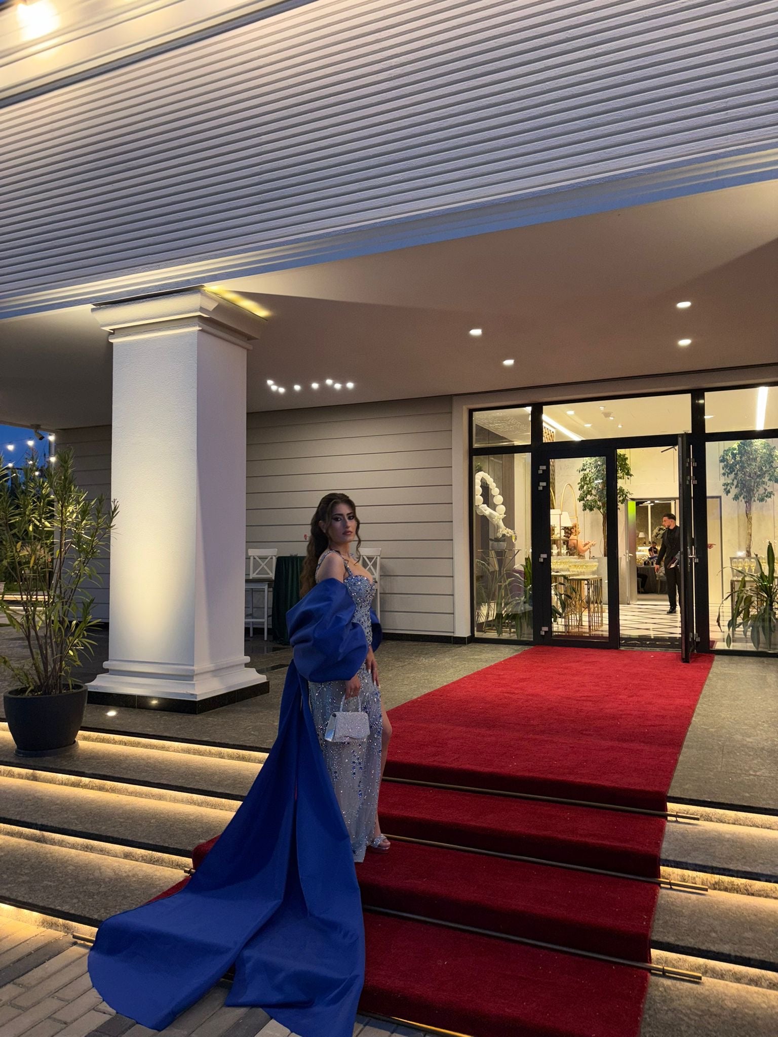 Închiriere Rochie Haute Couture Kosovo Designer - Royal Blue