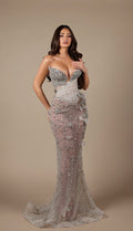 Închiriere Rochie Haute Couture Kosovo Designer - BARON - Silver Dream