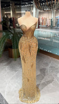 Închiriere Rochie Haute Couture Kosovo Designer - Gold Goddess