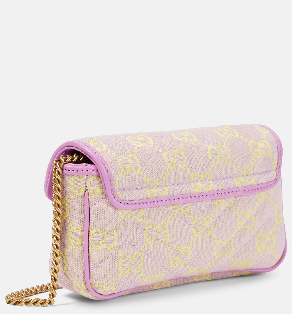Închiriere Geanta Gucci - GG Super Mini leather trimmed