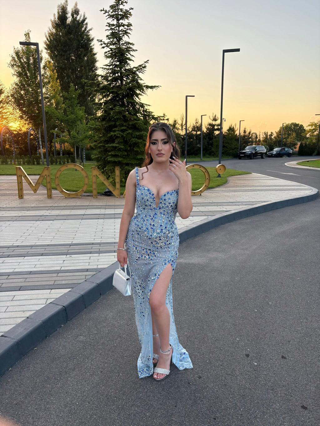 Închiriere Rochie Haute Couture Kosovo Designer - Royal Blue