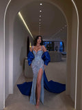 Închiriere Rochie Haute Couture Kosovo Designer - Royal Blue