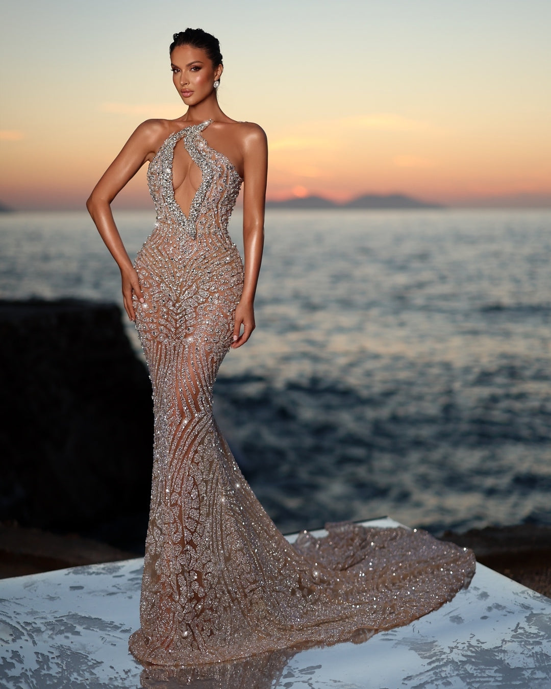 Închiriere Rochie Haute Couture Mimoza Kadriaj - STEP INTO THE FANTASY 016