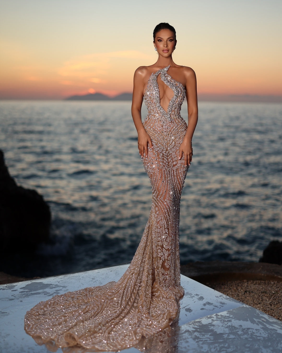 Închiriere Rochie Haute Couture Mimoza Kadriaj - STEP INTO THE FANTASY 016