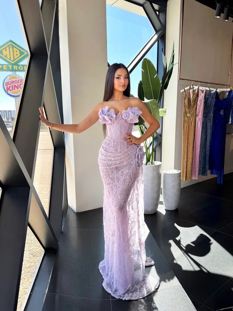 Închiriere Rochie Haute Couture - Minna Fashion - Sunbean Liliac