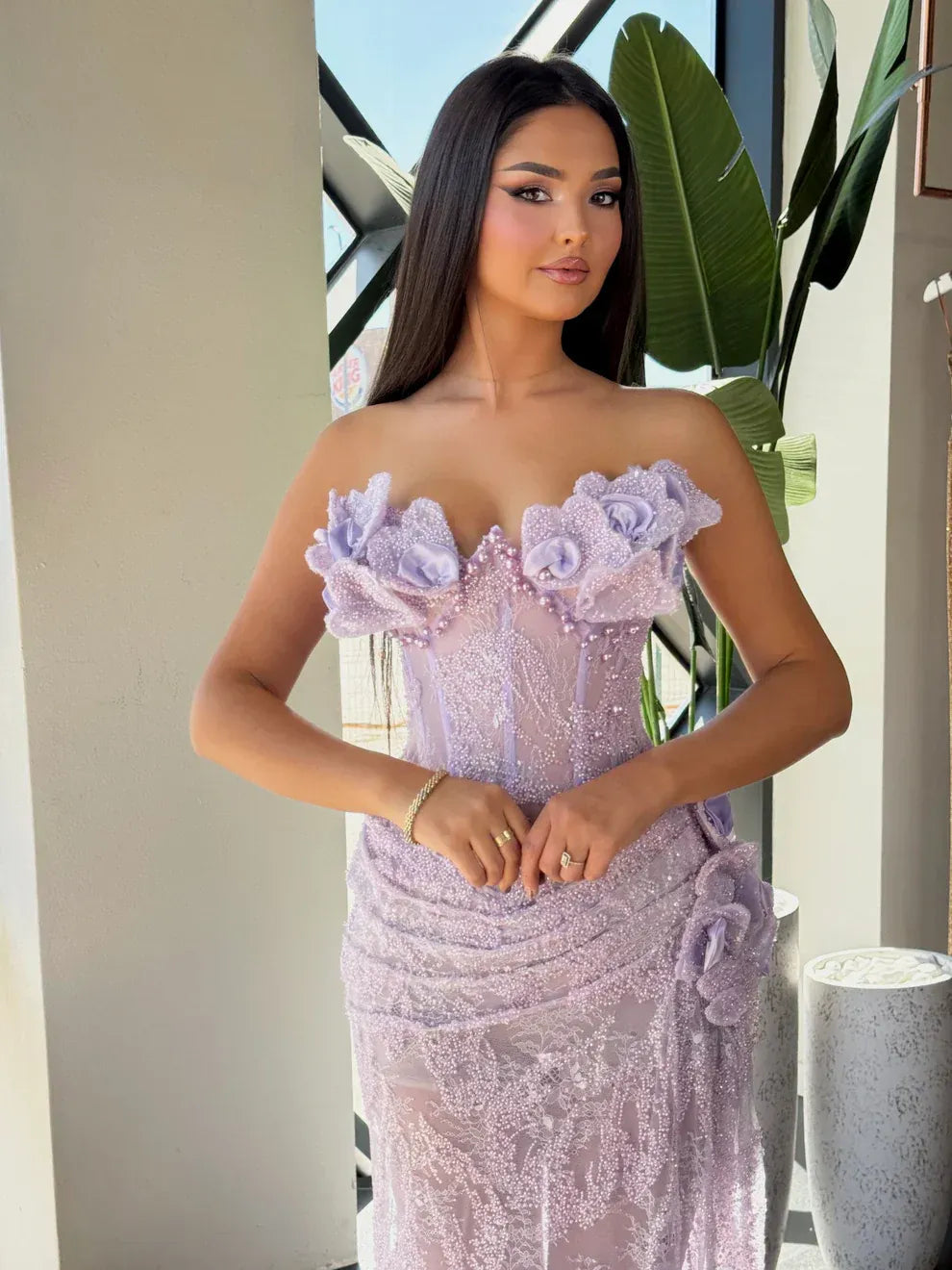 Închiriere Rochie Haute Couture - Minna Fashion - Sunbean Liliac
