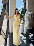 Închiriere Rochie Haute Couture - Minna Fashion - Sunbean Yellow