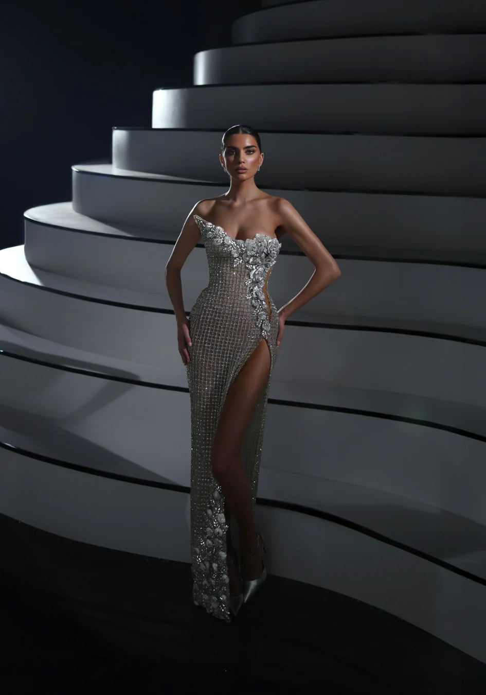 Închiriere Rochie Haute Couture Mimoza Kadriaj - Epoque 047