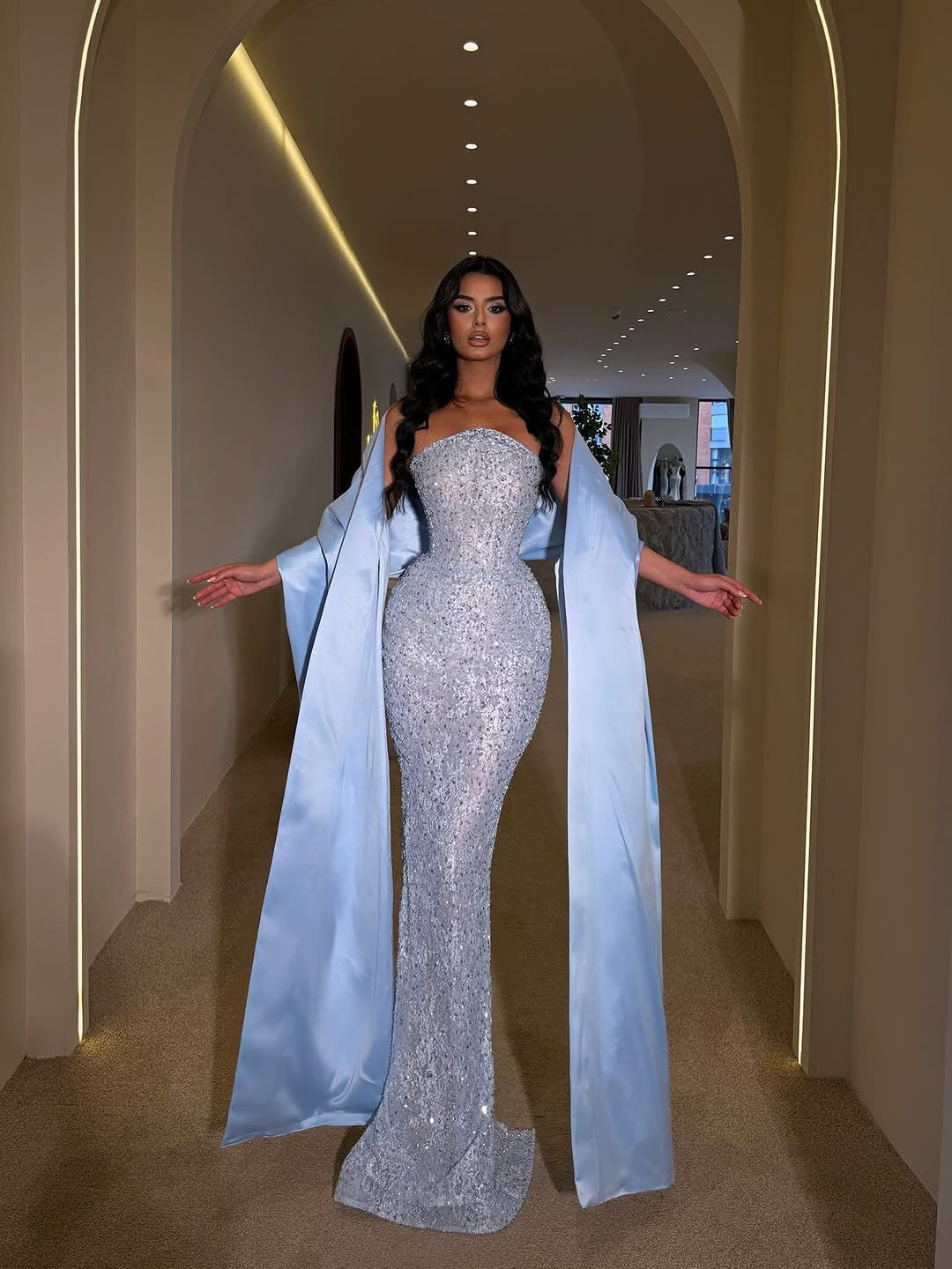 Închiriere Rochie Haute Couture - Sapphire Lace
