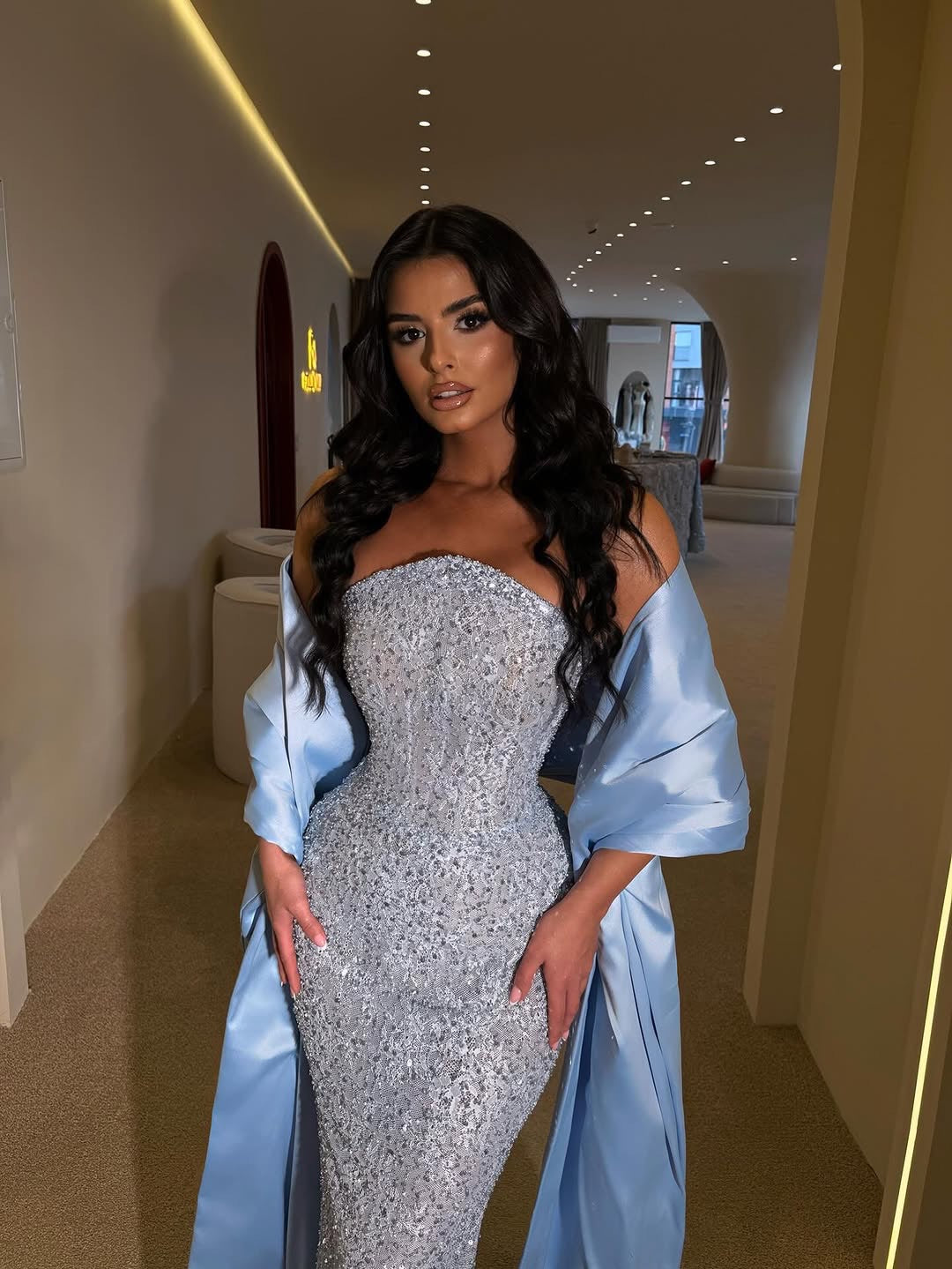 Închiriere Rochie Haute Couture - Sapphire Lace