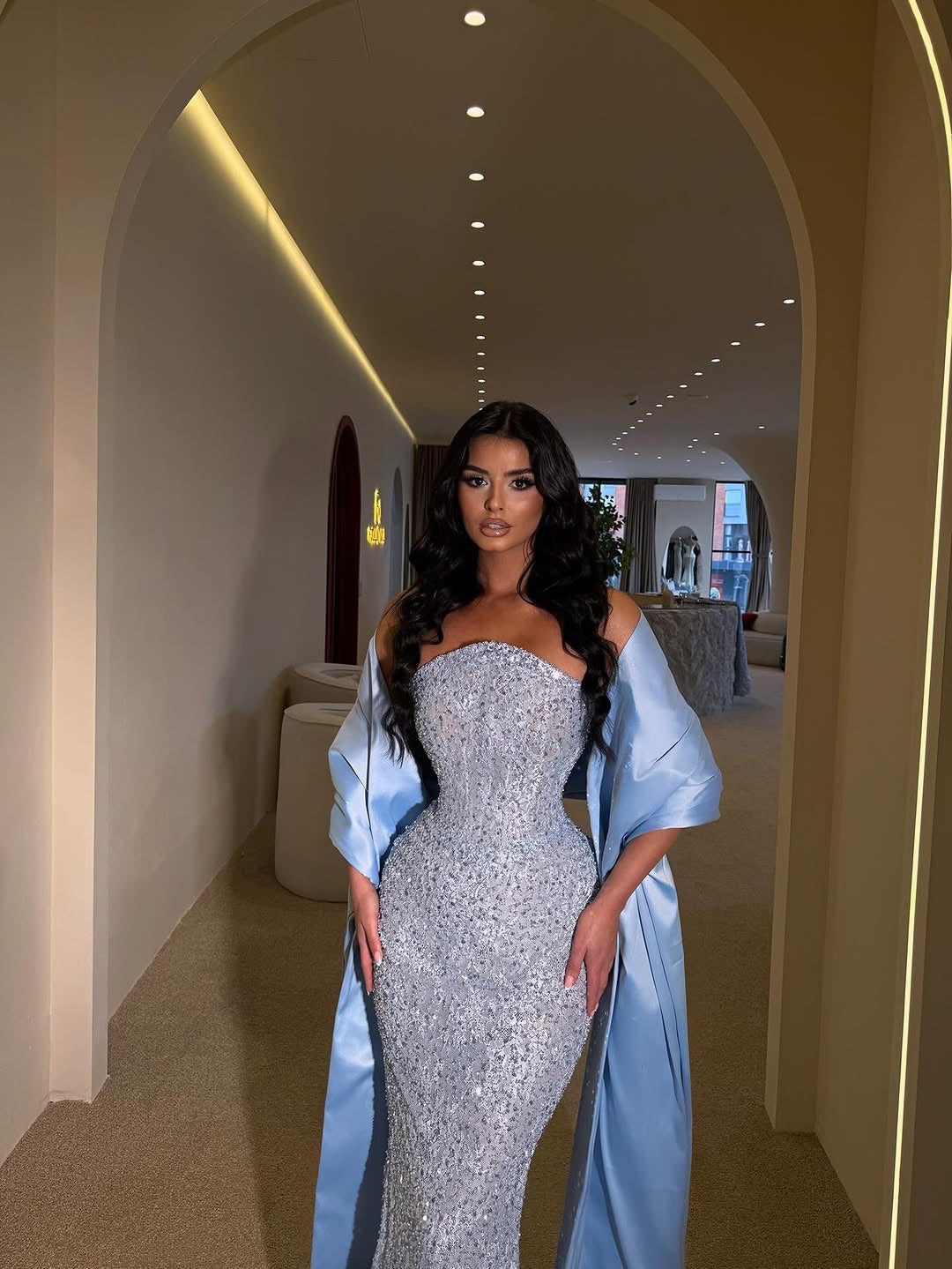 Închiriere Rochie Haute Couture - Sapphire Lace