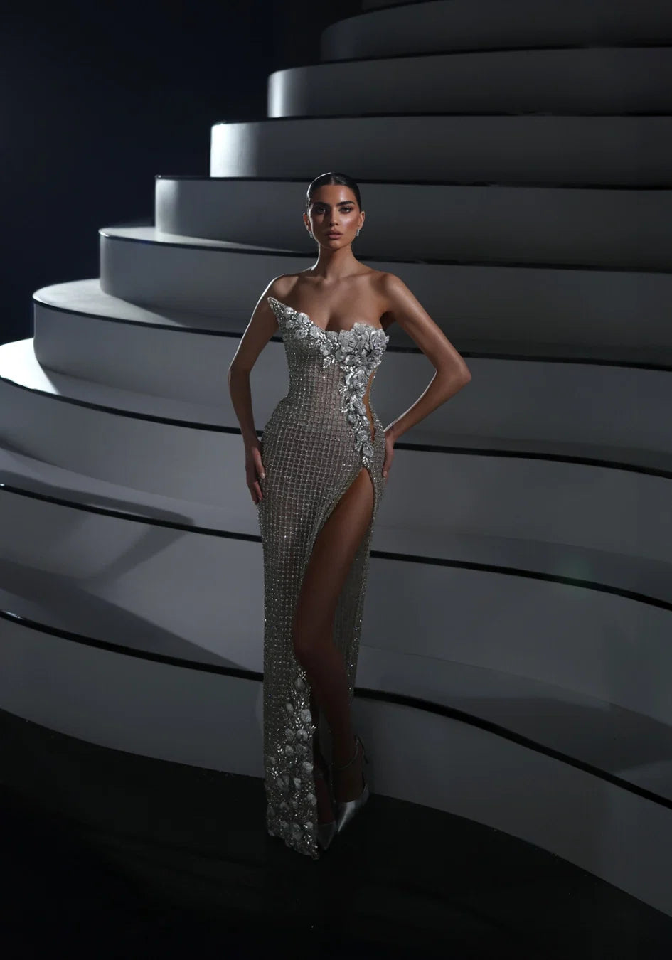 Închiriere Rochie Haute Couture Mimoza Kadriaj - Mimoza’s Époque 047
