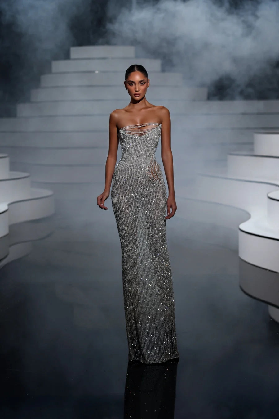 Închiriere Rochie Haute Couture Mimoza Kadriaj - Mimoza’s Époque 043