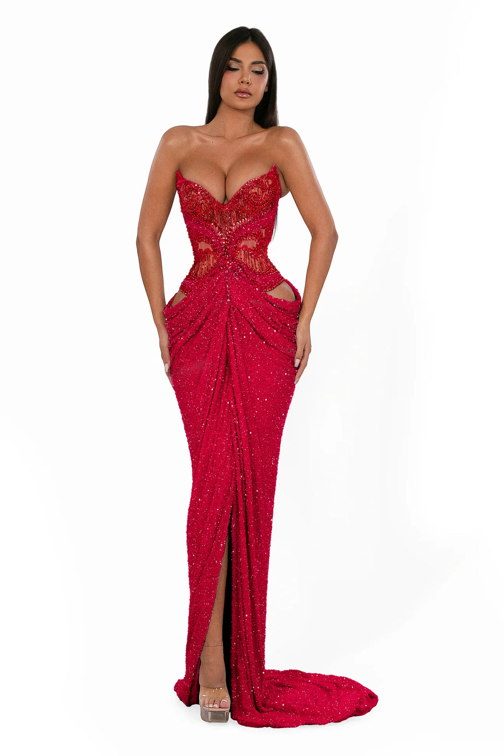 Închiriere Rochie Haute Couture  - Albina Dyla - Crystal Contour Gown