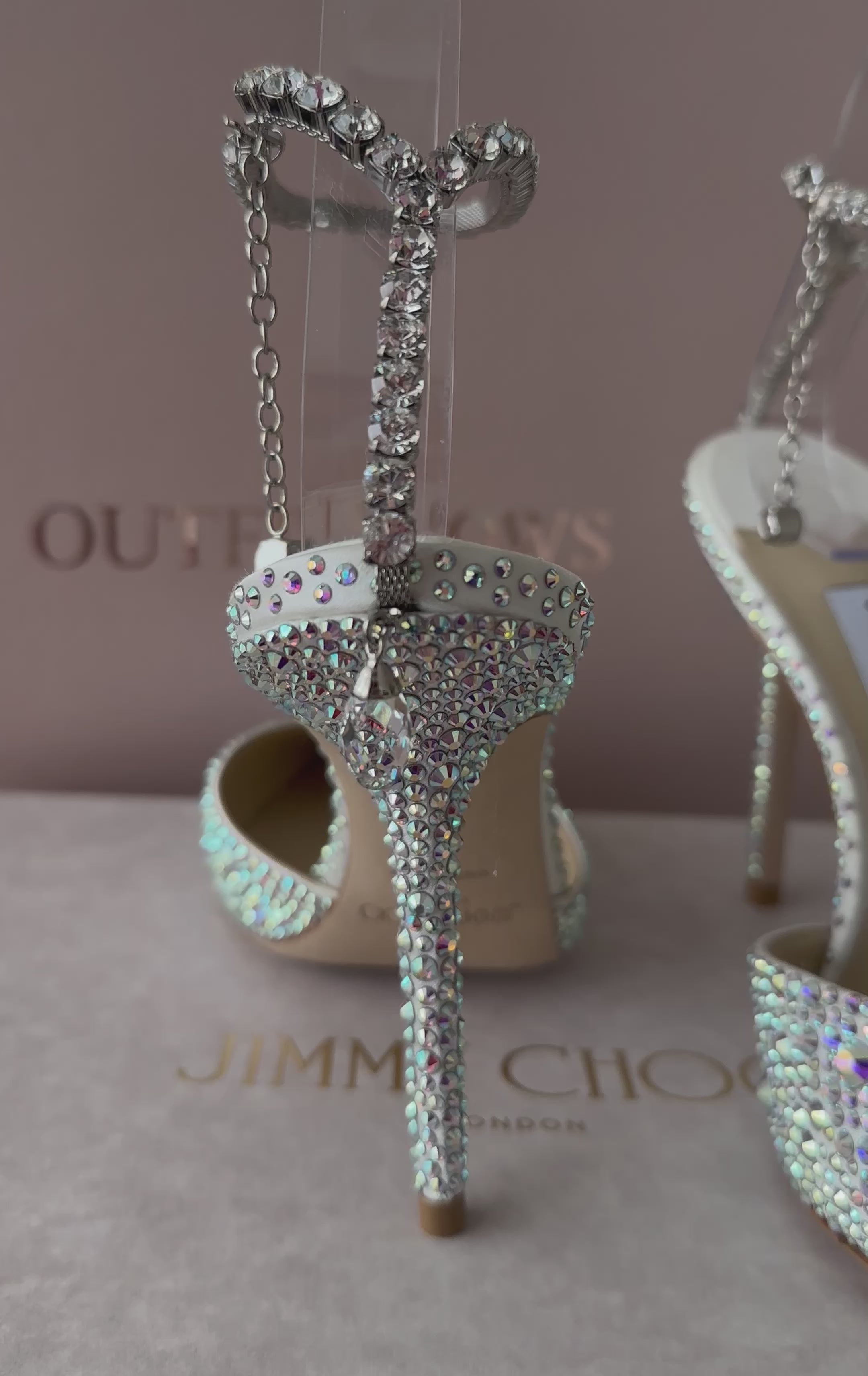 Închiriere pantofi Jimmy Choo - Bridal Saeda crystal embellished