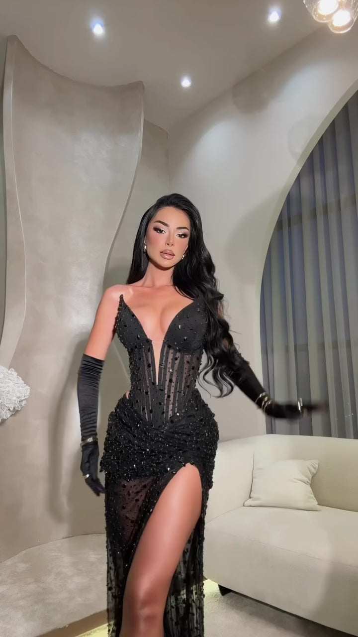 Închiriere Rochie Haute Couture - Black Diamonds