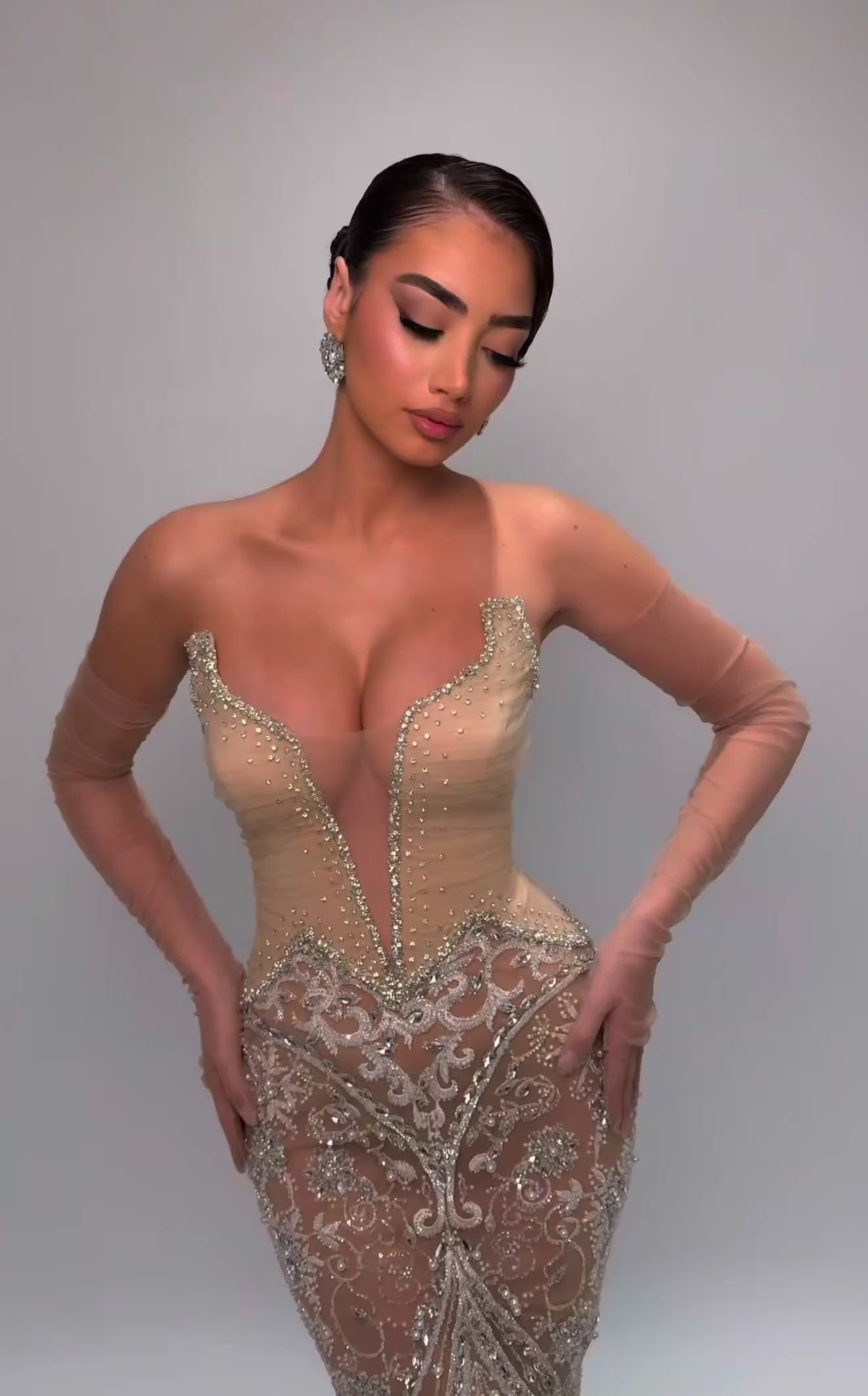 Închiriere Rochie Haute Couture - Aura Cream