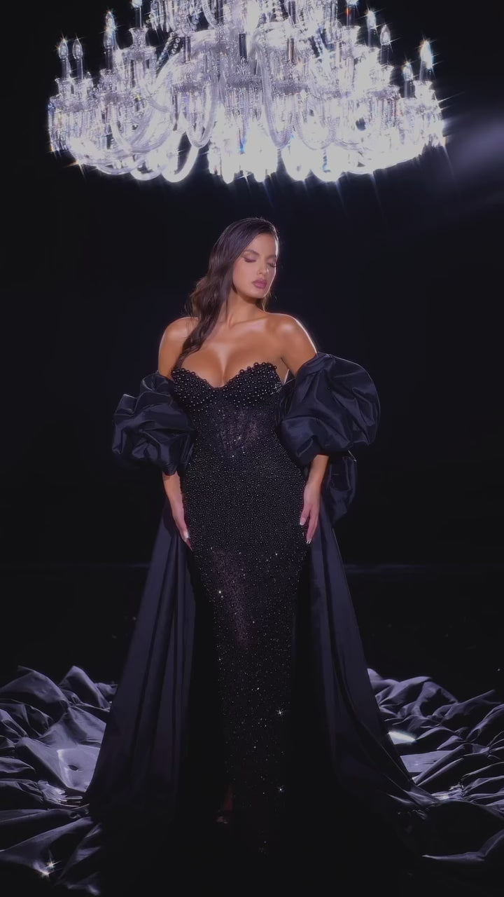 Închiriere Rochie Haute Couture - AUNITRA 002 cu capa