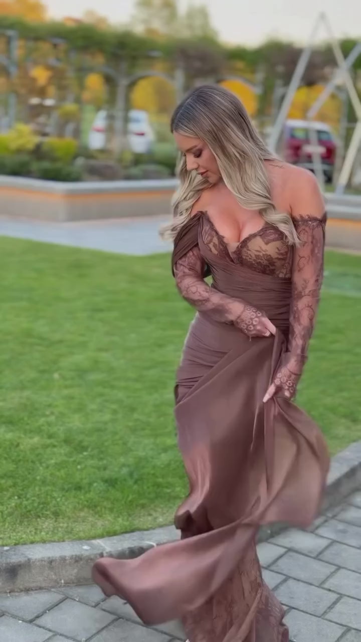Închiriere Rochie Haute Couture - Midnight Muse Brown
